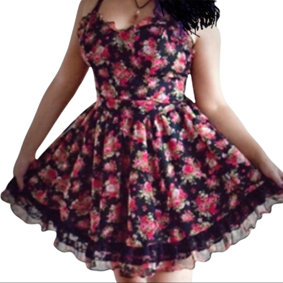 Tripp NYC Floral Babydoll Dress | XL - Picture 9 of 11